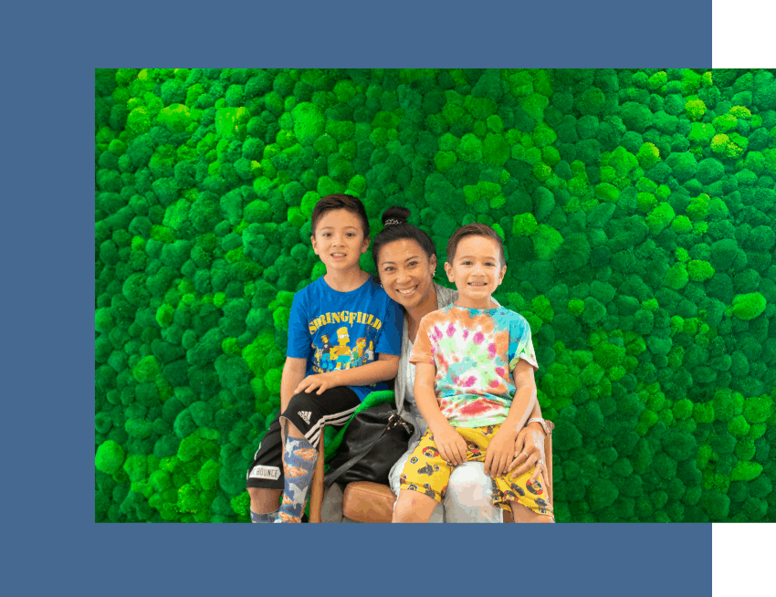 family at dentist family at dentist in tsawwassen BC