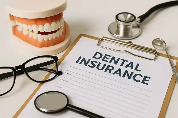 A picture of a piece of paper with the text: Is Teeth Whitening Covered By Insurance