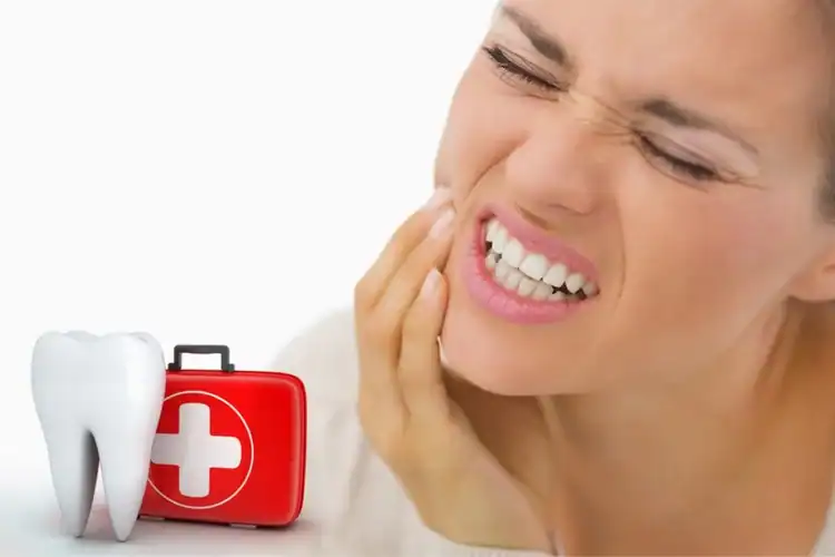 A picture representing emergency dental pain