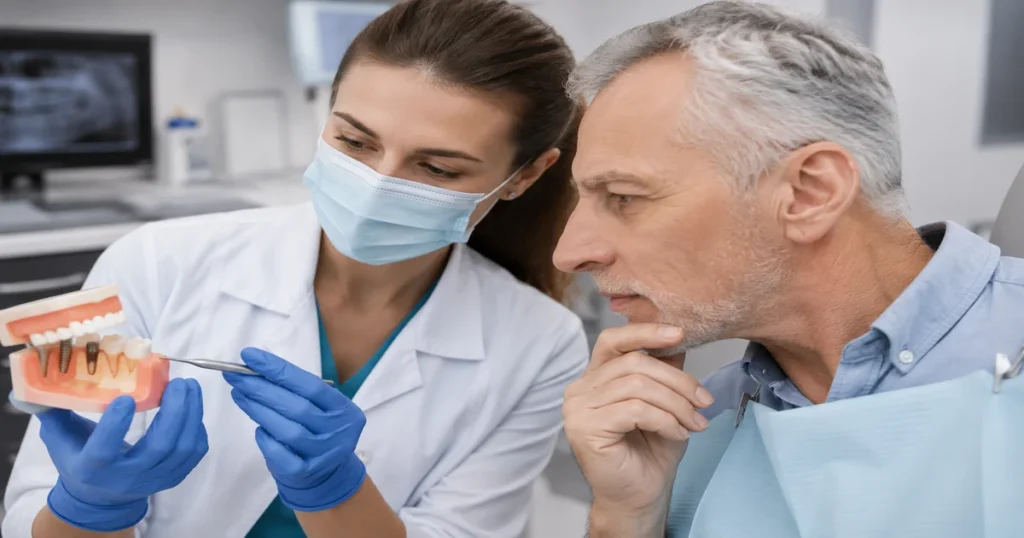 a picture about Signs You Need a Bridge Instead of a Denture