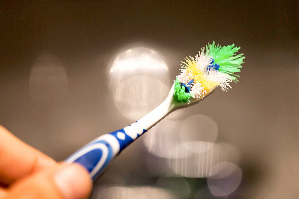 Replace Worn Toothbrushes